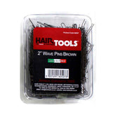 HAIR TOOLS - Pins & Grips - Wave Pins - 2" Brown 1000pk