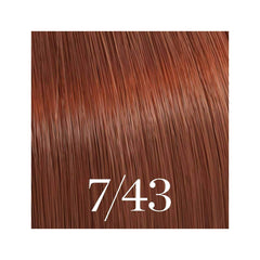 Wella Professionals Color Touch 7/43 Medium Red Gold Blonde - Demi-Permanent Hair Colour - 60ml