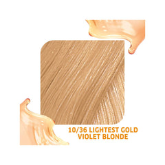 Wella Professionals Colour Fresh Semi Permanent Hair Colour 10/36 Platinum Blonde Golden Violet 75ml