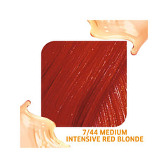 Wella Professionals Colour Fresh Semi Permanent Hair Colour 7/44 Medium Blond Red Intense 75ml