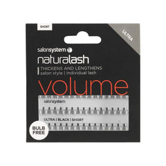Individual Lash - Ultra Black Short bulb free
