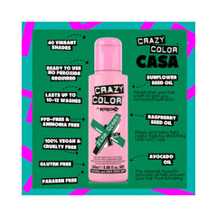 Crazy Color Pine Green