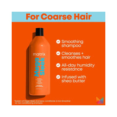 Total Results - Mega Sleek - Shampoo - 1000ml