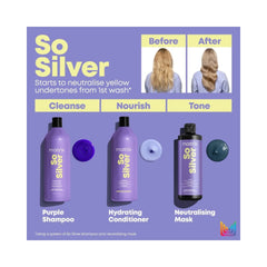 Total Results So Silver Shampoo 1000ml