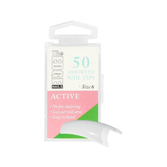 The Edge Active Nail Tips Size 6