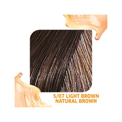 Wella Professionals Colour Fresh Semi Permanent Hair Colour 5/07 Light Brown Natural Brown 75ml
