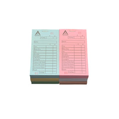 Agenda Hairdressers Check Pads Assorted Numbered