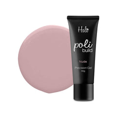 Halo PoliBuild Precision Gel Nude 40g - Acrylic & Hard Gel Nail Enhancement System