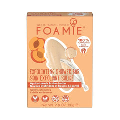 FOAMIE - Body Bar - Body Exfoliator w/ Shea Butter & Apricot Seeds