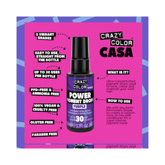 Crazy Color - Pure Pigment Drops - Purple