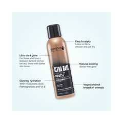 Sienna X - Retail - ULTRA DARK Tinted Self Tan Mousse