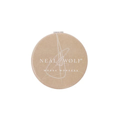 Neal & Wolf Compact Folding Mirror - Brown