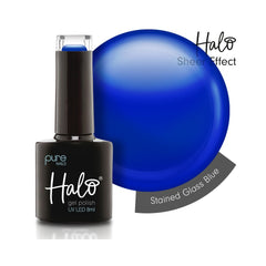 HALO GEL POLISH - Stained Glass - Blue