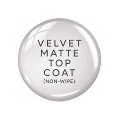 Halo Gel Polish - Velvet Matte Top Coat - 15ml - Non-Wipe
