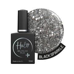 HALO GEL POLISH PLUS - Black Sparkle