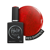Halo Hema Free Gel Polish Plus - Red Shimmer - 12ml