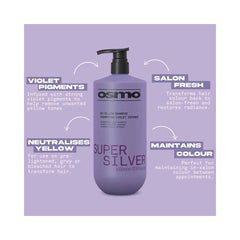 NEW OSMO - Super Silver - Shampoo - 1000ml