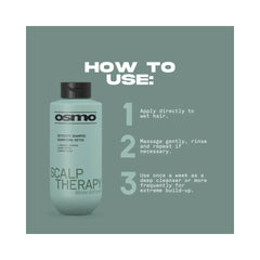NEW OSMO - Scalp Therapy - Detoxify Shampoo - 400ml