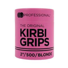 LJ PROFESSIONAL - GRIPS - 2" Kirbi Grips - Waved - Blonde (500pcs)
