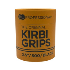LJ PROFESSIONAL - GRIPS - 2.5" Kirbi Grips - Waved - Black (500pcs)