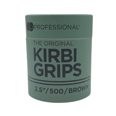 LJ PROFESSIONAL - GRIPS - 2.5" Kirbi Grips - Waved - Brown (500pcs)