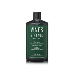 VINES VINTAGE - BARBER RANGE - 3-in-1 Shampoo, Conditioner & Body Wash