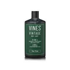 VINES VINTAGE - BARBER RANGE - 3-in-1 Shampoo, Conditioner & Body Wash