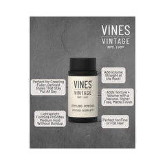 VINES VINTAGE - BARBER RANGE - Styling Powder