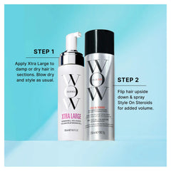 Color Wow Bigger, Thicker, Fuller... Faster! Kit (XL Bombshell + SoS) - Worth £52