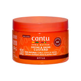 Cantu Shea Butter Define And Shine Custard 340g – Curl Defining Styling Custard