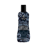 A 250ml bottle of Daringly Dark on a white background.