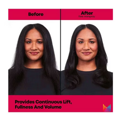 Matrix Styling Fixer Hairspray for Flexible before and after