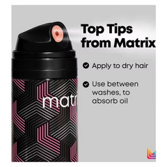 A can of Matrix hair spray with the Vavoom! Triple Freeze Extra Dry