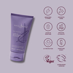 Neal & Wolf BLONDE Purple Brightening Shampoo - 50ml