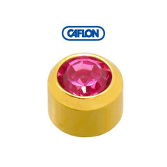 Caflon G/P Birthstone Studs October