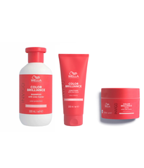 Wella - Color Brilliance - FINE Shampoo 250ml & FINE Conditioner 200ml & FINE Mask 150ml