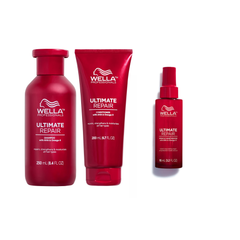 Wella - Ultimate Repair - Shampoo 250ml & Conditioner 200ml & Hair Rescue 95ml