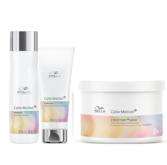 Wella - Color Motion - Shampoo 250ml & Conditioner 200ml & Mask 500ml