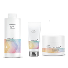 Wella - Color Motion - Shampoo 1000ml & Conditioner 200ml & Mask 500ml