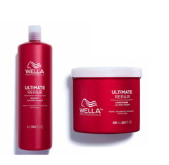 Wella - Ultimate Repair - Shampoo 1000ml & Conditioner 500ml