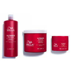 Wella - Ultimate Repair - Shampoo 1000ml & Conditioner 500ml & Mask 150ml