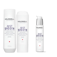 Goldwell - Just Smooth - Shampoo 250ml & Conditioner 200ml & 6 Effect Serum