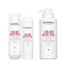 Goldwell - Color Extra Rich - Shampoo 250ml & Conditioner 200ml & Treatment 500ml