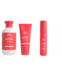 Wella - Color Brilliance - FINE Shampoo 250ml & FINE Conditioner 200ml & BB Spray