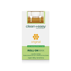 Clean+Easy Roll-On Wax Refill - Large Original 3pk