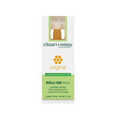 Clean+Easy Roll-On Wax Refill - Small Original 3pk