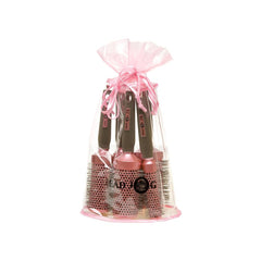 Head Jog Oval Pink Brush Set