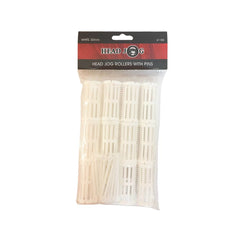 Head Jog Brush Rollers White 30mm