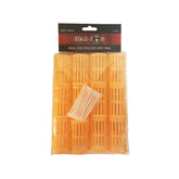 Head Jog Rollers with Pins – Peach 40mm