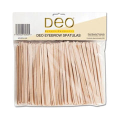 Deo Wooden Eye Brow Spatulas
